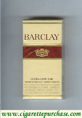 Barclay Filter cigarettes Belgium